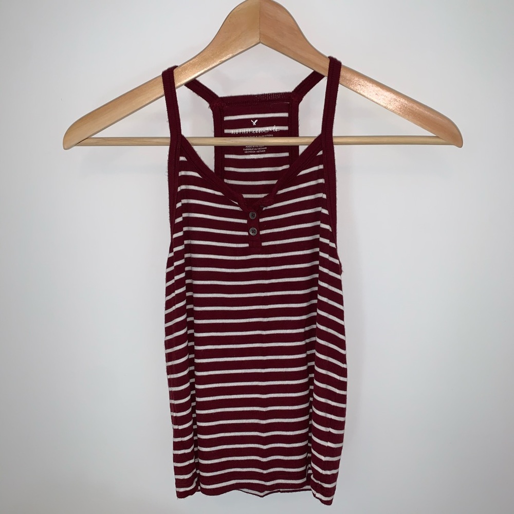 soft striped tank